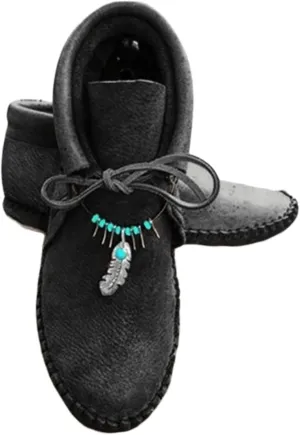 Lausiuoe Boots For Women Ankle Booties Flat Short Booties Ladies Western Casual Dressy Elegant Wide Width Boot Pull-On