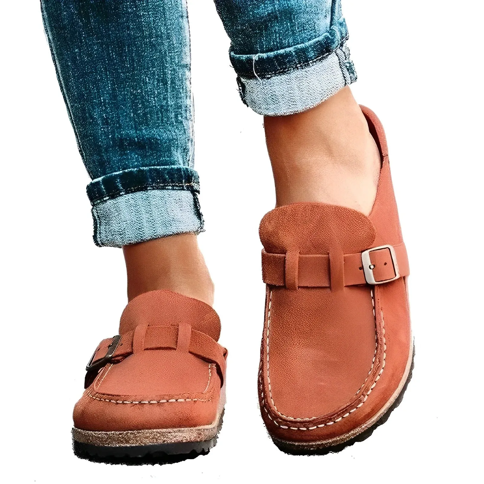 Leather Sandals for Women - Barbara