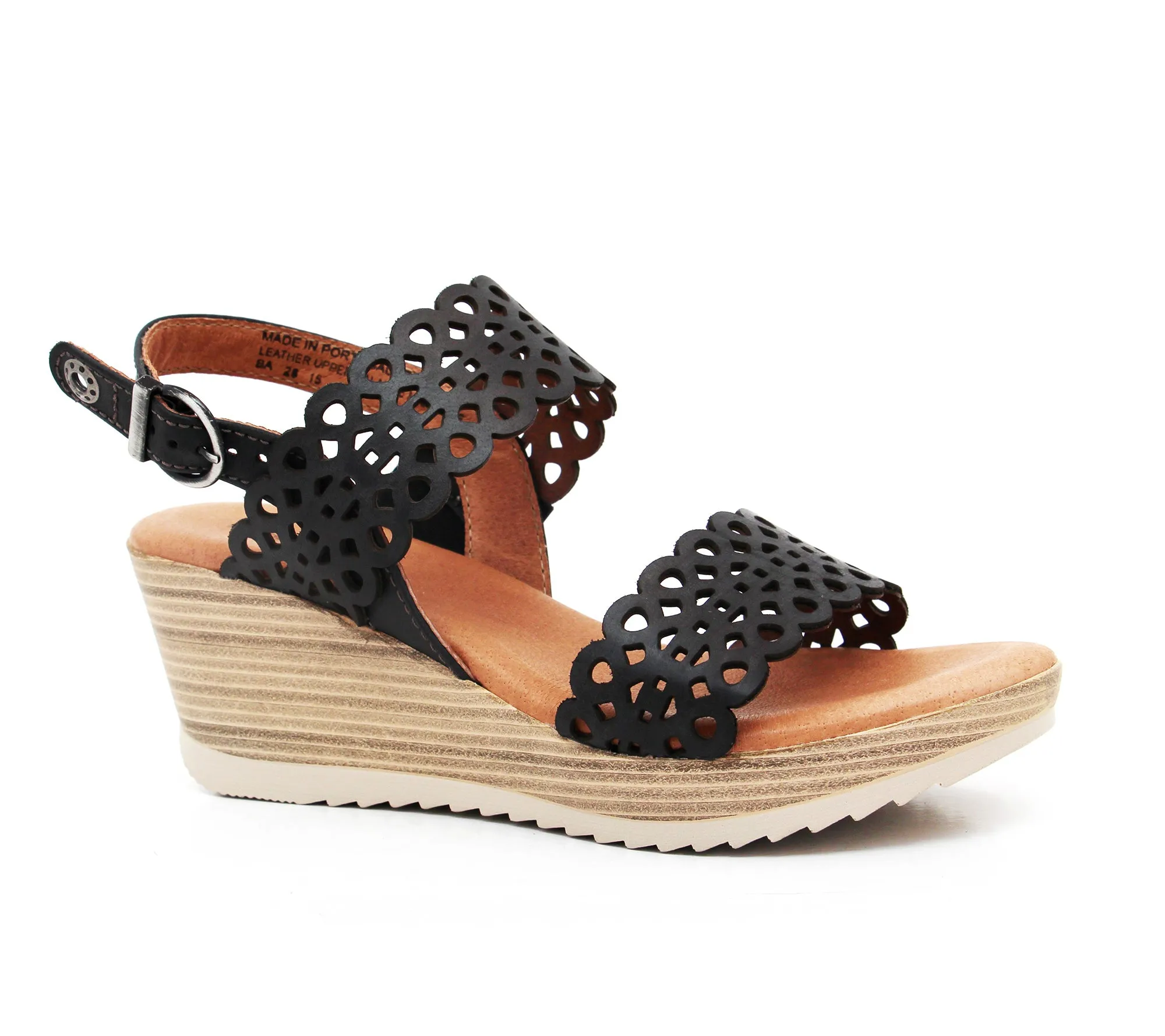 Libby Leather Wedge Sandal