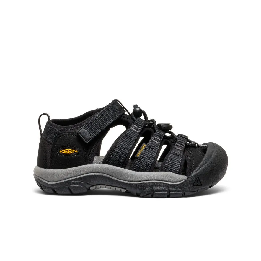 Little Kids' Newport H2  |  Black/Keen Yellow