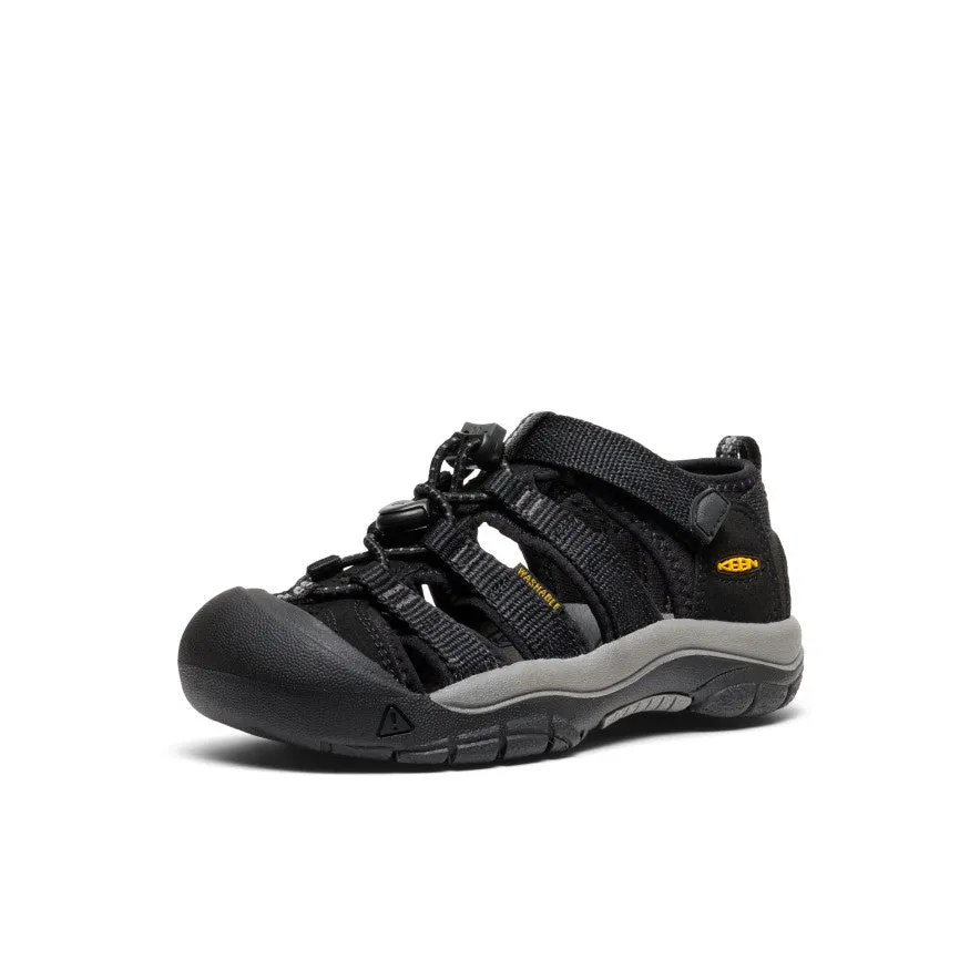 Little Kids' Newport H2  |  Black/Keen Yellow