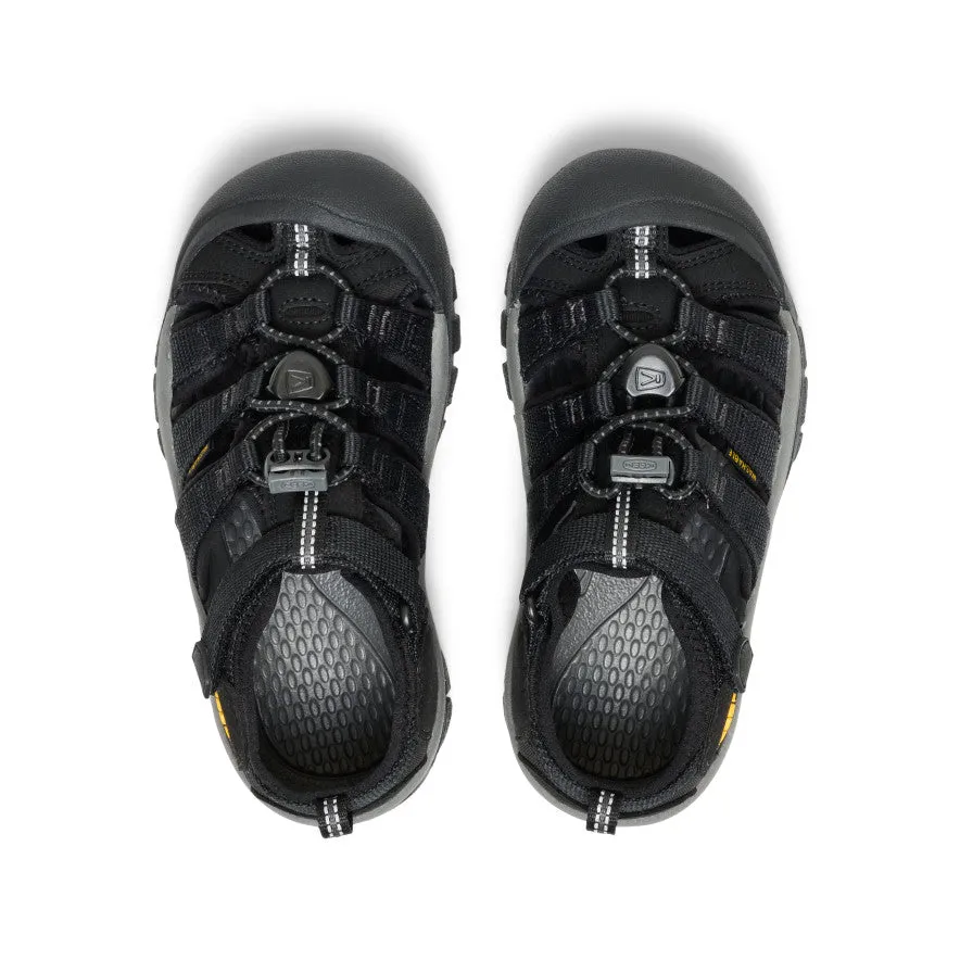 Little Kids' Newport H2  |  Black/Keen Yellow