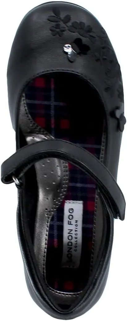 LONDON FOG Girls School Uniform Shoe Youth and Toddler Sizes Mary Jane and Ballet Flat Styles