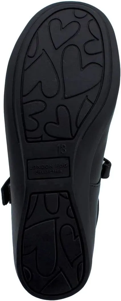 LONDON FOG Girls School Uniform Shoe Youth and Toddler Sizes Mary Jane and Ballet Flat Styles