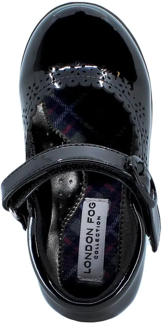 LONDON FOG Girls School Uniform Shoe Youth and Toddler Sizes Mary Jane and Ballet Flat Styles