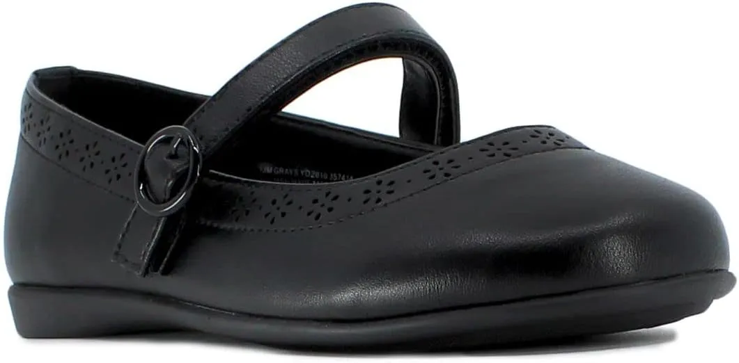 LONDON FOG Girls School Uniform Shoe Youth and Toddler Sizes Mary Jane and Ballet Flat Styles