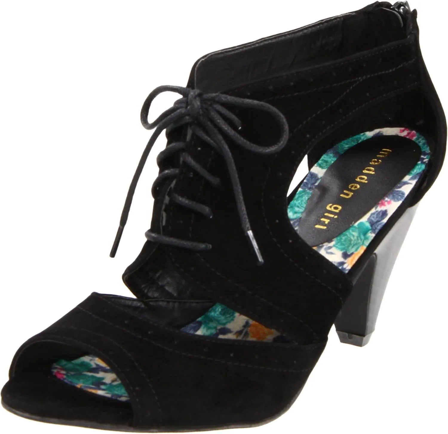 Madden Girl Women's Tessel Open-Toe Pump