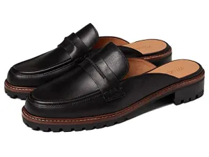 Madewell The Corinne Lugsole Loafer Mule True Black 6.5 M