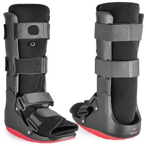 ManaMed ManaEZ Air Boot Tall CAM Boot | Orthopedic Walking Boot for Sprained Ankle with Air Pump | Foot Brace for Injured Foot, Ankle Sprain, Broken Toe & Post Surgery | Fracture & Cast Boots (Medium)