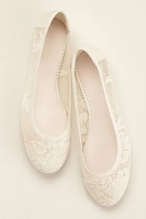 Melissa Sweet Lace Ballet Flat