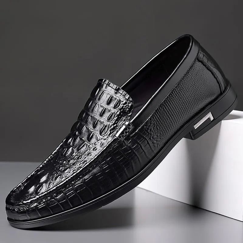 Men’s Dress Loafer Shoes Classic Business Wedding Formal Oxfords Shoes
