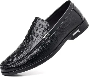 Men’s Dress Loafer Shoes Classic Business Wedding Formal Oxfords Shoes