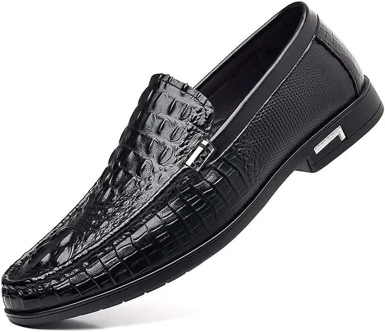 Men’s Dress Loafer Shoes Classic Business Wedding Formal Oxfords Shoes