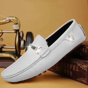 Men's Genuine Leather flat Loafer
