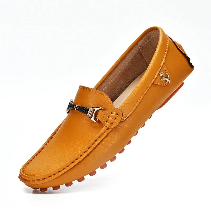 Men's Genuine Leather flat Loafer