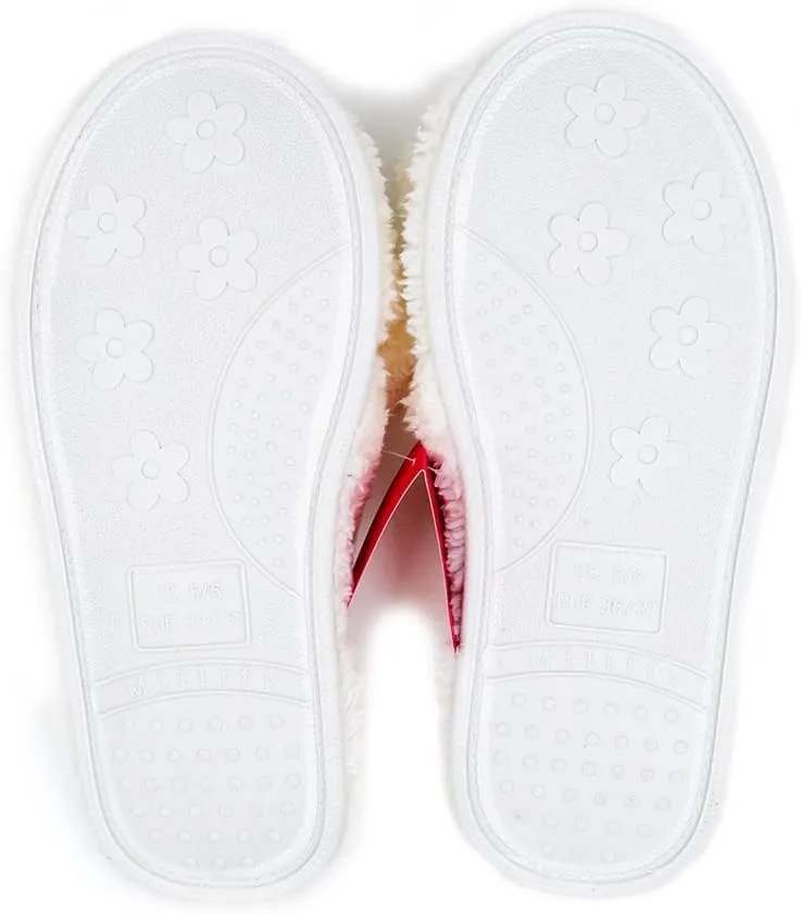 Millffy Indoor Cute Female Woman flip Flop Summer Kawaii House Slippers Floor Fluffy Slippers