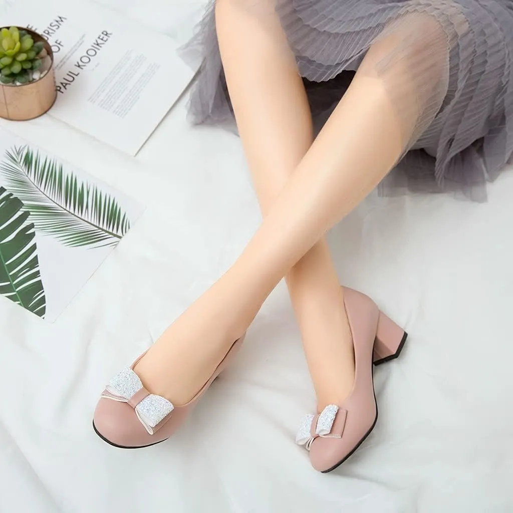 MIOKE Women's T-Strap Mary Jane Pump Oxford Retro Square Toe Patent Leather Low Heel Classic Dress Shoes