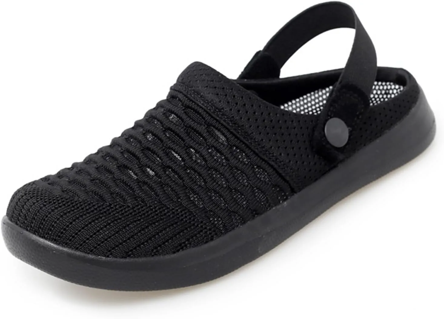 Mmoneyake Mules Clogs for Women Unisex Garden Clogs Shoes Breathable Summer Orthotic Walking Slippers Mesh Slippers Non-Slip Outdoor Beach Sandals Quick Drying Sandals Open Back Slip On Shoes