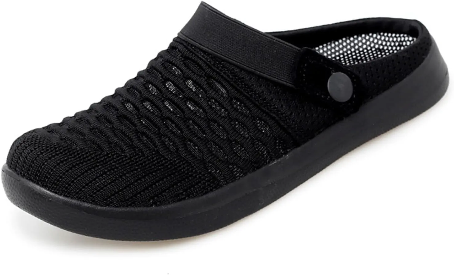 Mmoneyake Mules Clogs for Women Unisex Garden Clogs Shoes Breathable Summer Orthotic Walking Slippers Mesh Slippers Non-Slip Outdoor Beach Sandals Quick Drying Sandals Open Back Slip On Shoes