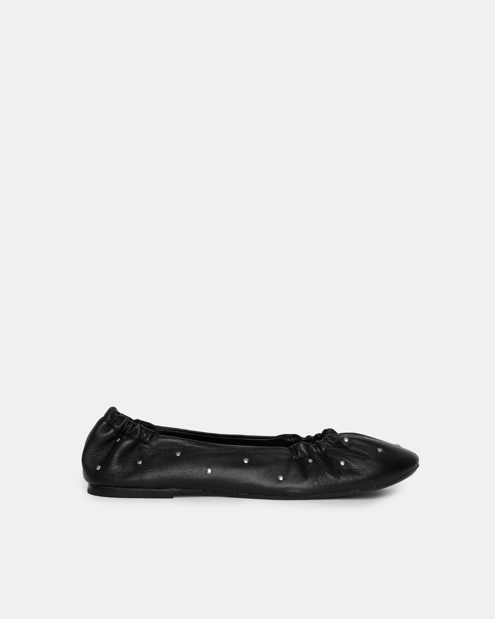 Montagine Ballet Flat Black / Silver