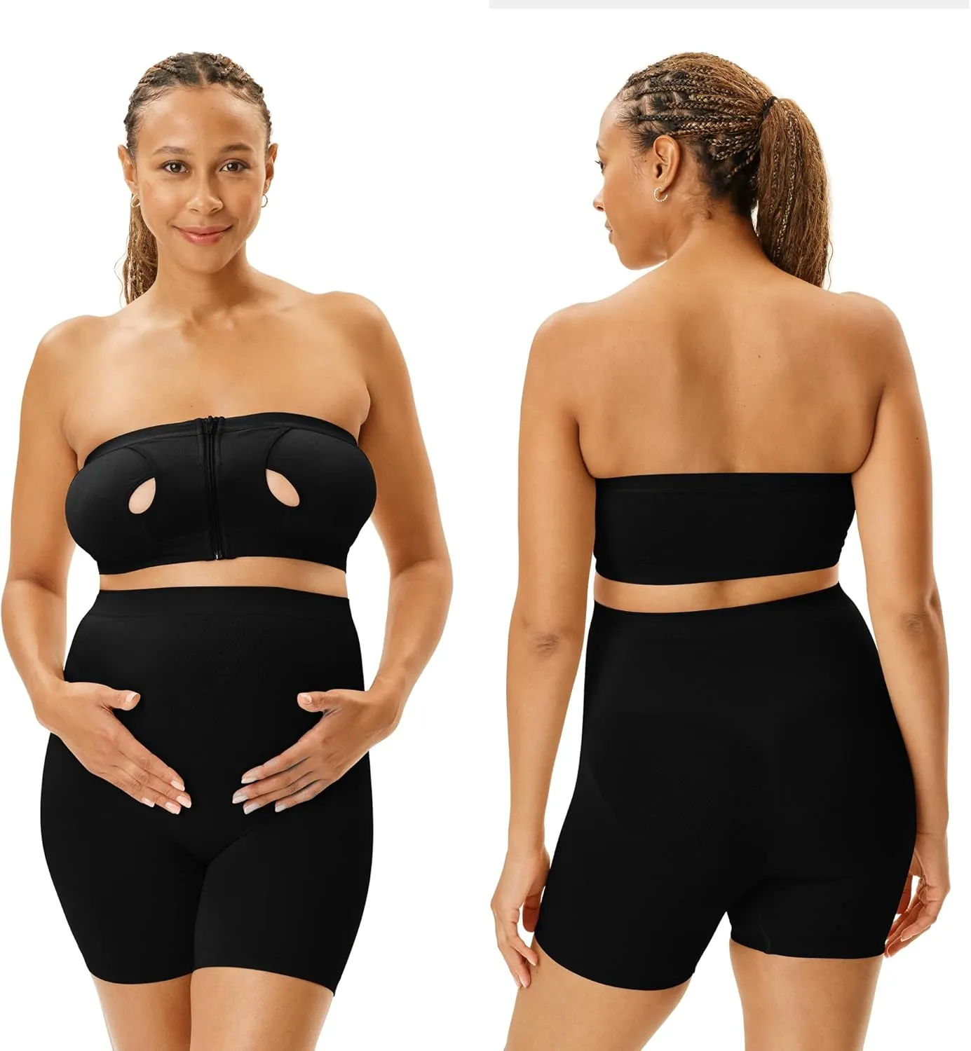Motherhood Maternity Pump Strap Hands-Free Pumping Bra, Breast Pump Bra for Breastfeeding Pumps for Women