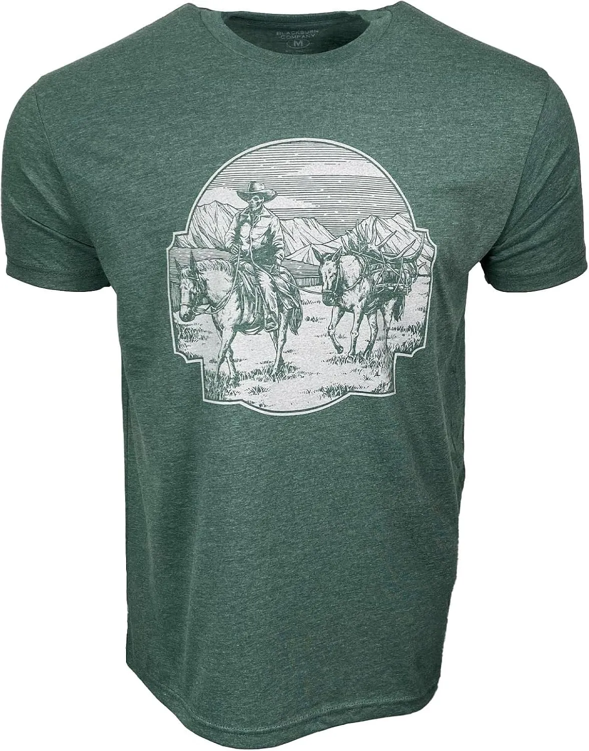 Mule Train, Forest Green