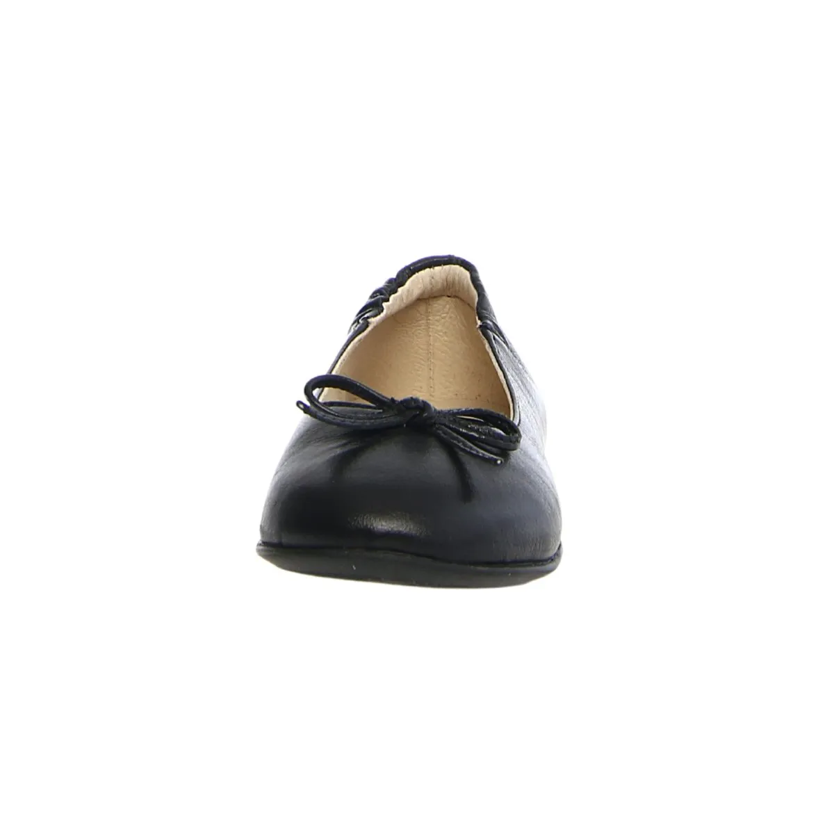 Naturino Girl's (Sizes 33-38) Croise Black Leather Ballet