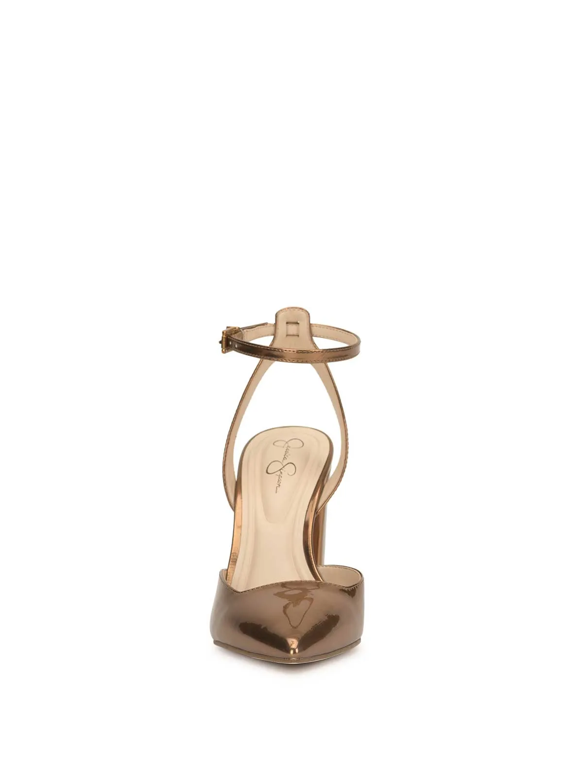 Nazela Pump in Bronze