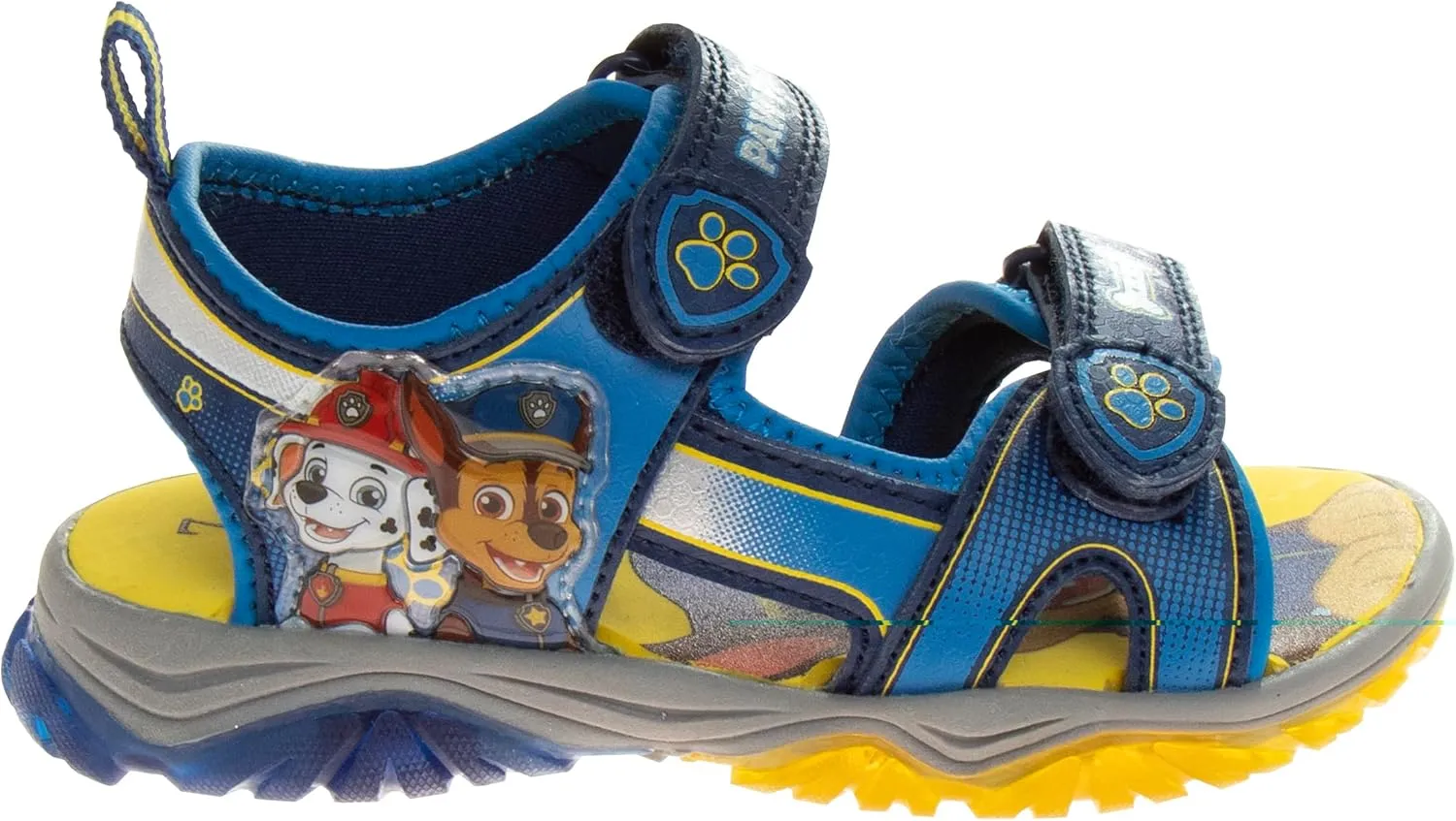 Nickelodeon Paw Patrol Sandals LED Light Up Chase Marshall Water Shoes (Toddler/Little Kid)