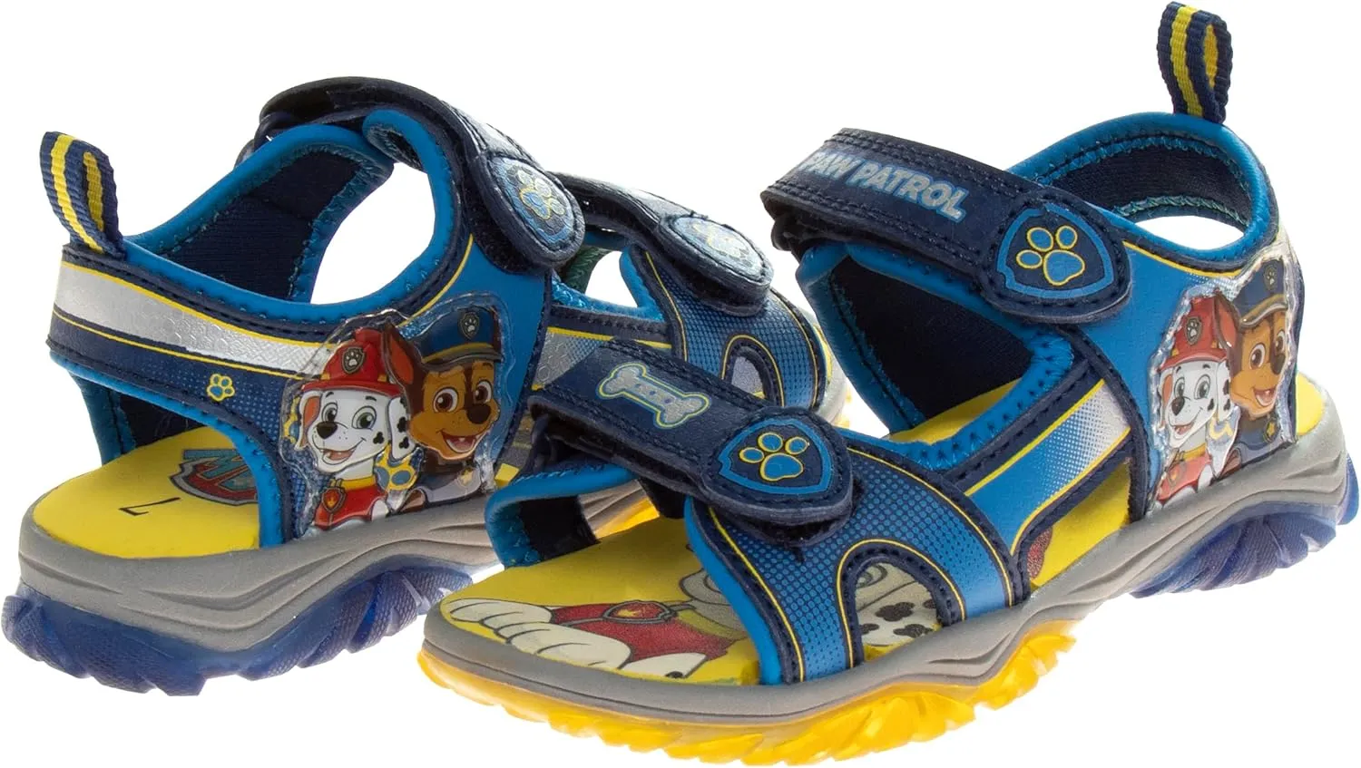 Nickelodeon Paw Patrol Sandals LED Light Up Chase Marshall Water Shoes (Toddler/Little Kid)