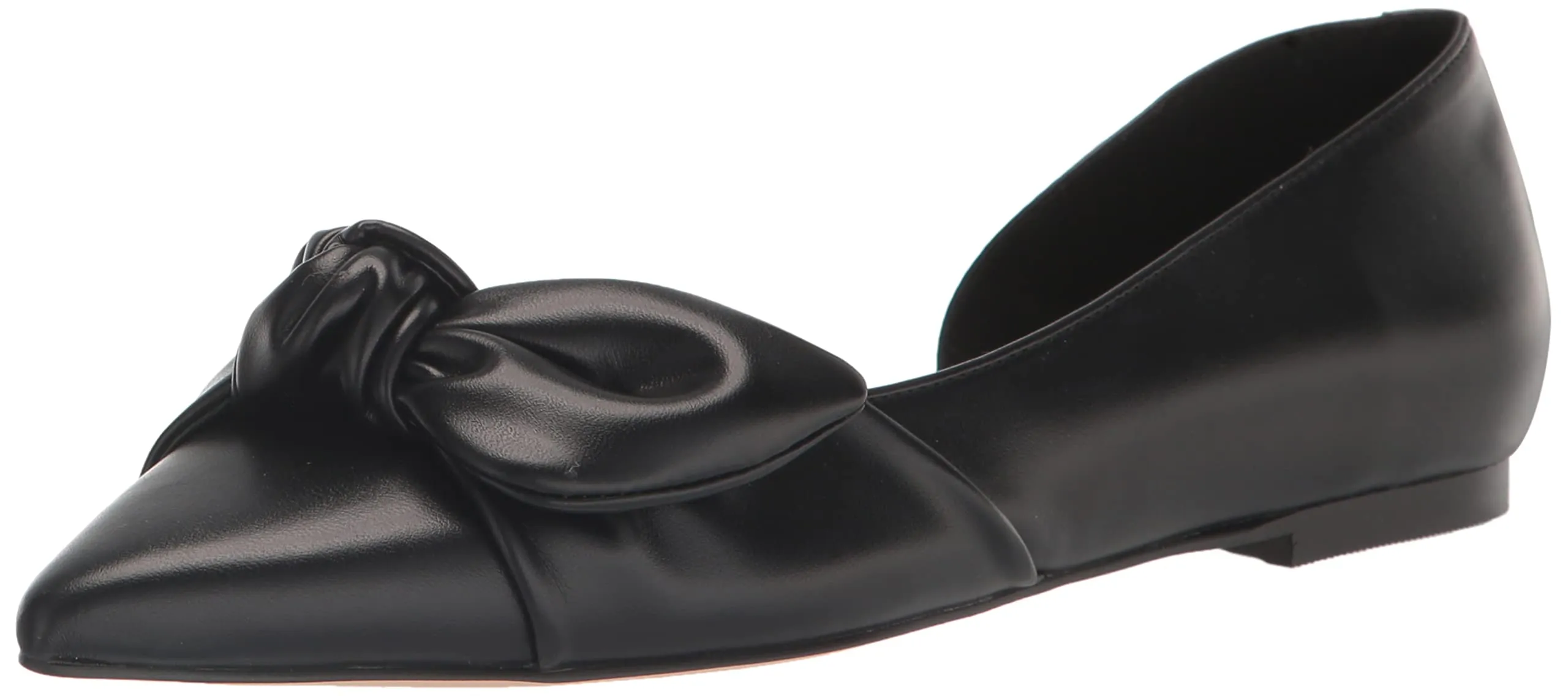 Nine West Women's BANNIE Ballet Flat, Black 001, 7.5