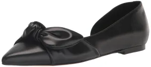 Nine West Women's BANNIE Ballet Flat, Black 001, 7.5