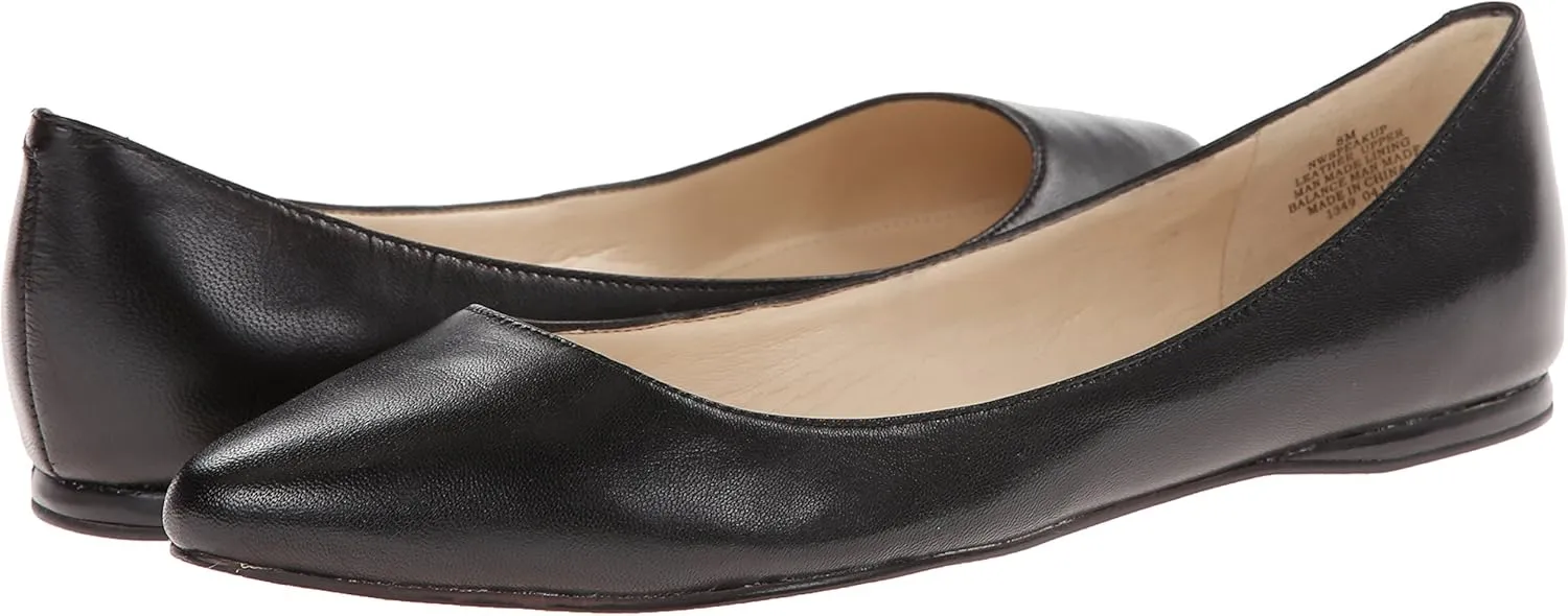 Nine West Women's Speakup Pointy Toe Slip-On Ballet Flat