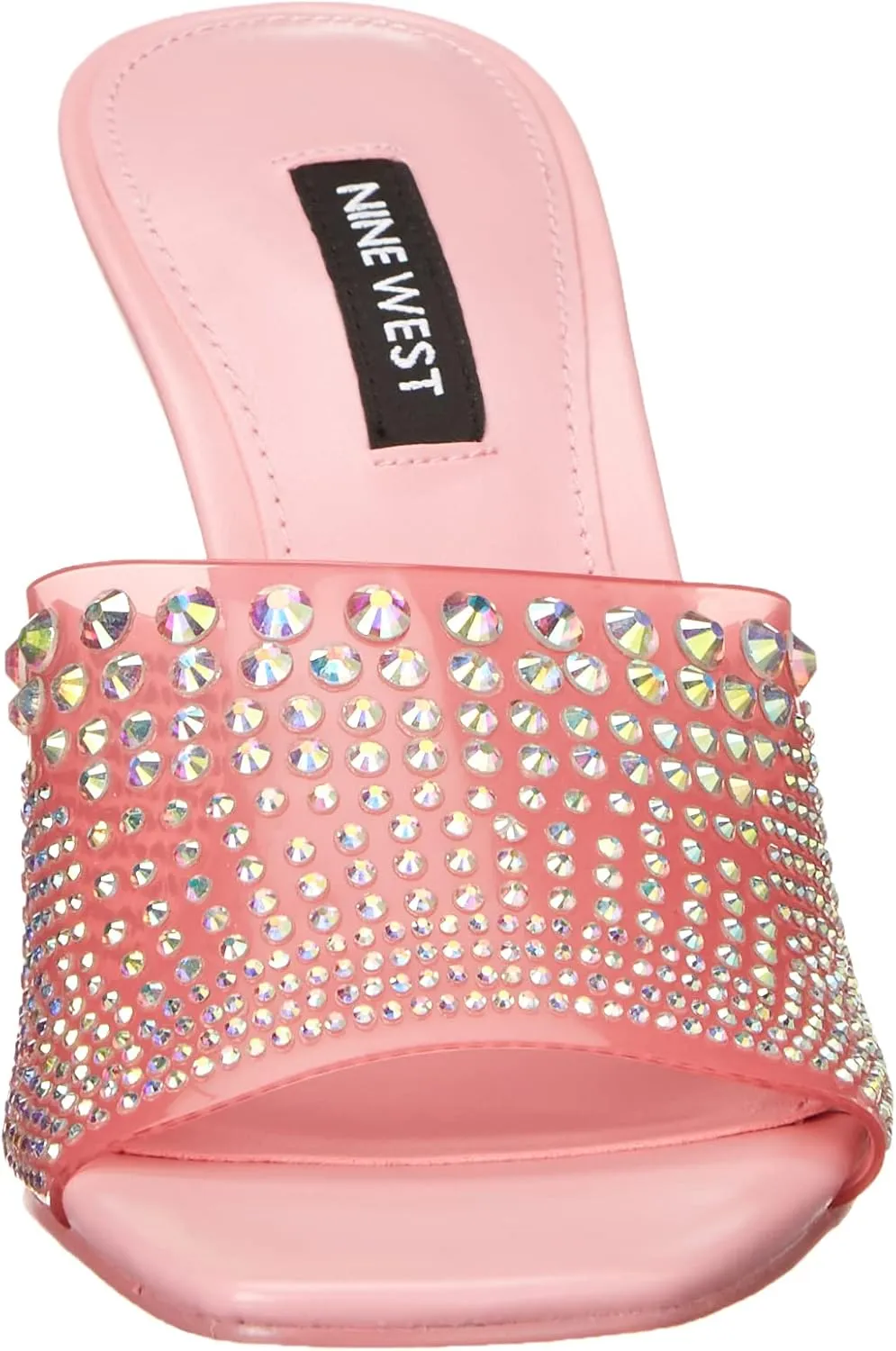Nine West Women's Ziptip Rhinestone Heeled Sandal
