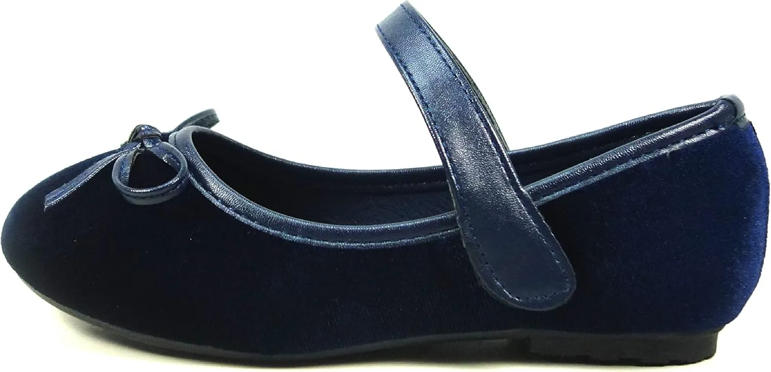Nova Utopia Toddler Little Girls Ballet Flat Shoes
