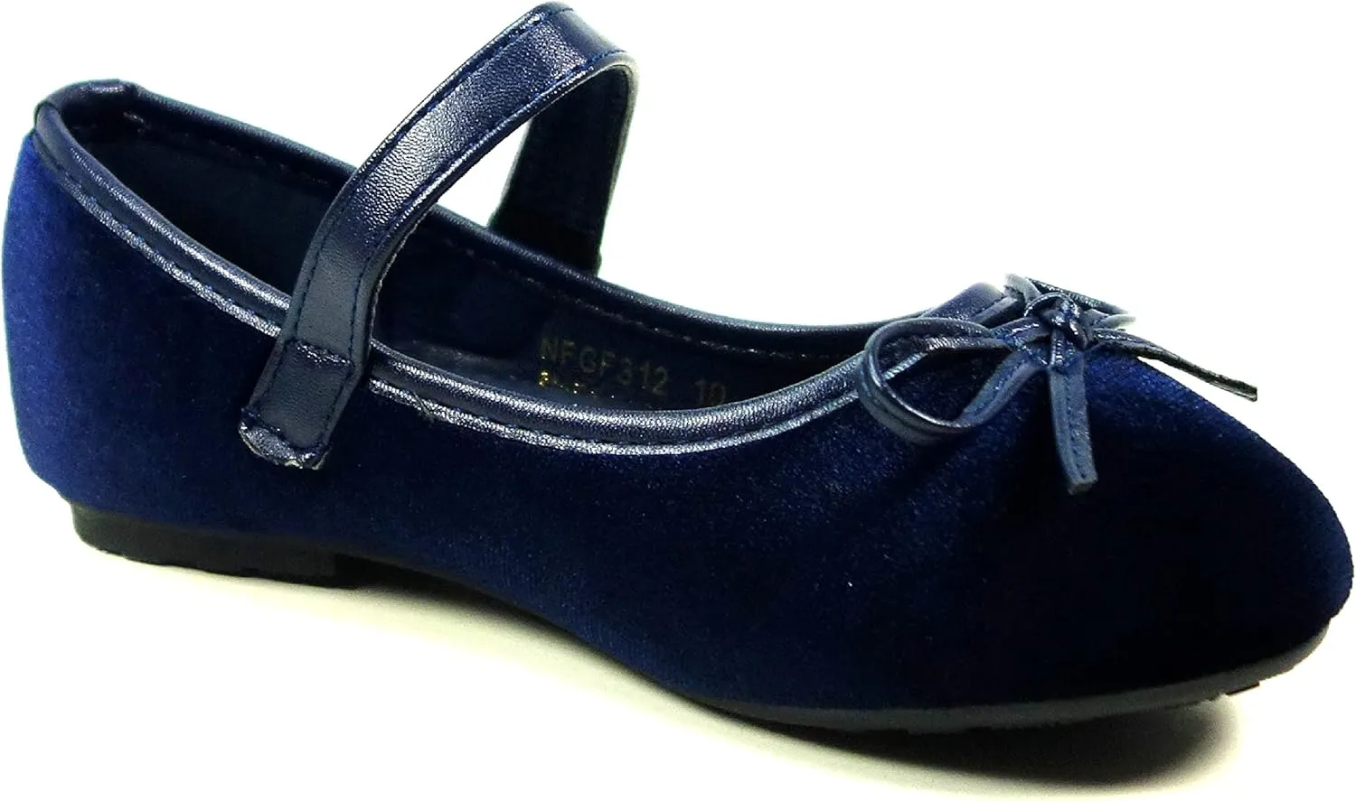 Nova Utopia Toddler Little Girls Ballet Flat Shoes
