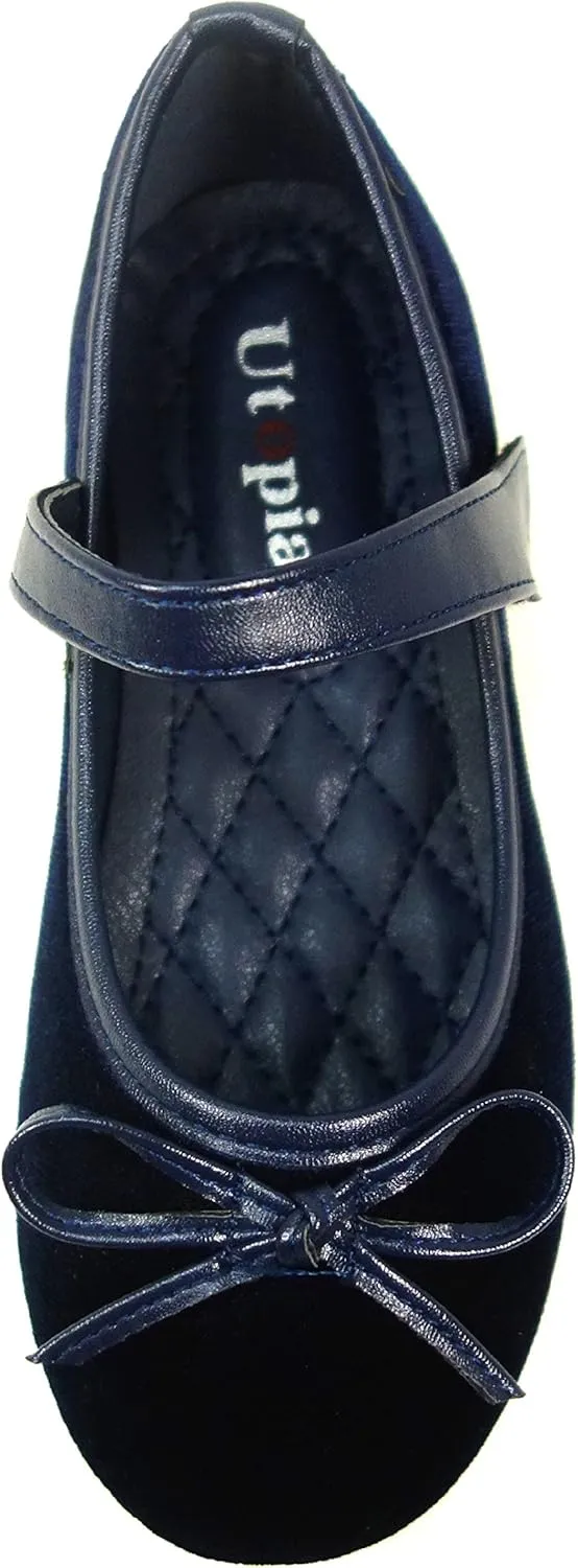 Nova Utopia Toddler Little Girls Ballet Flat Shoes
