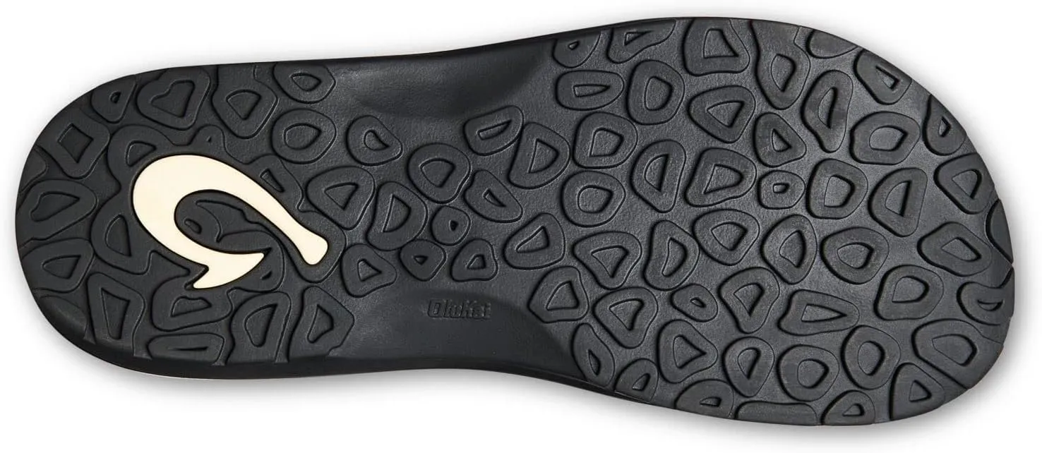 OLUKAI Ohana Men's Beach Sandals, Water Resistant Flip Flops, Arch Support & Comfort Fit, Lightweight & Durable, Enhanced Grip & Traction