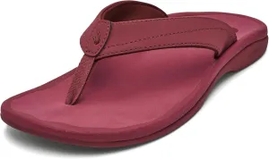 OLUKAI Ohana Women's Beach Sandals, Water Resistant Flip Flops, Arch Support & Comfort Fit, Lightweight & Durable, Enhanced Grip & Traction