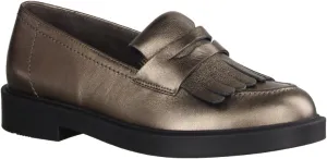 Paul Green Slipper & Moccasin 1049-024, Smooth Leather, Gold, Women