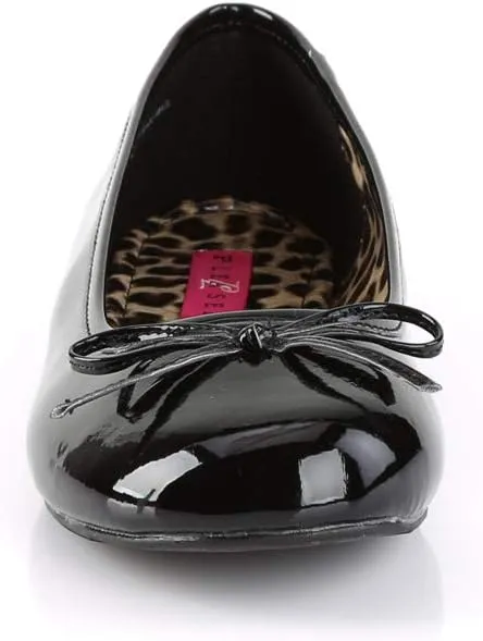 Pleaser Women's Anna01/b Ballet Flat