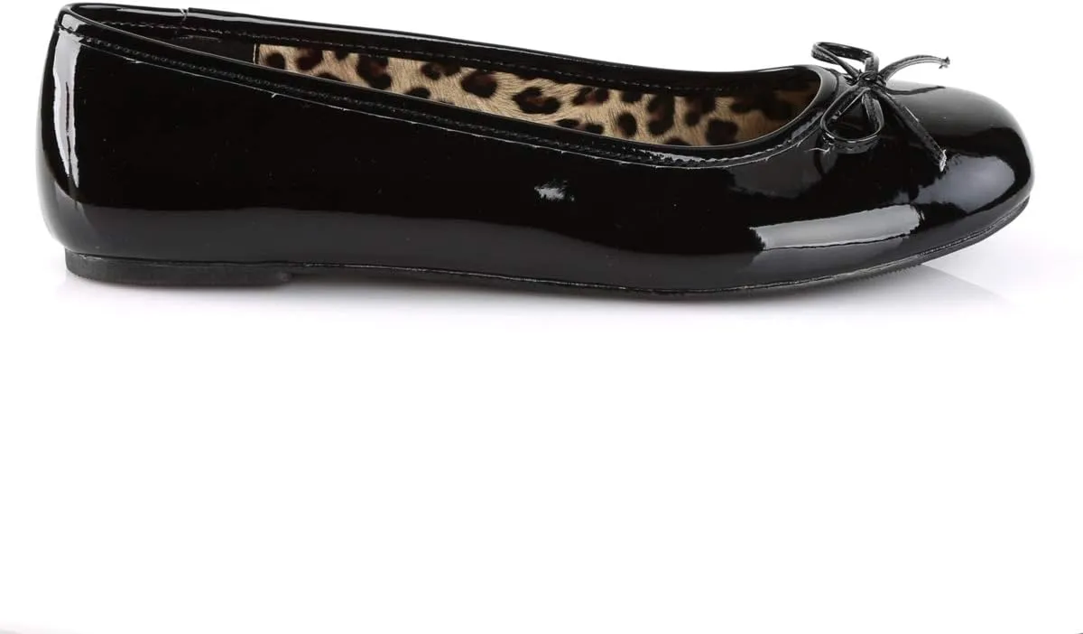 Pleaser Women's Anna01/b Ballet Flat