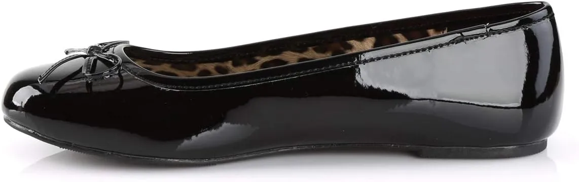 Pleaser Women's Anna01/b Ballet Flat