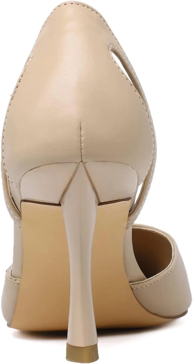 Reitoye Women's Stiletto High Heel Pumps Sexy Pointed Toe Dress Pump Heels