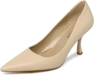 Reitoye Women's Stiletto High Heel Pumps Sexy Pointed Toe Dress Pump Heels