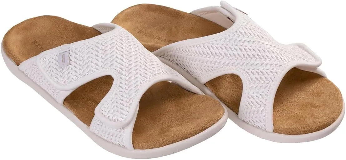 REVITALIGN Women's Kholo Raffia Slide Sandal