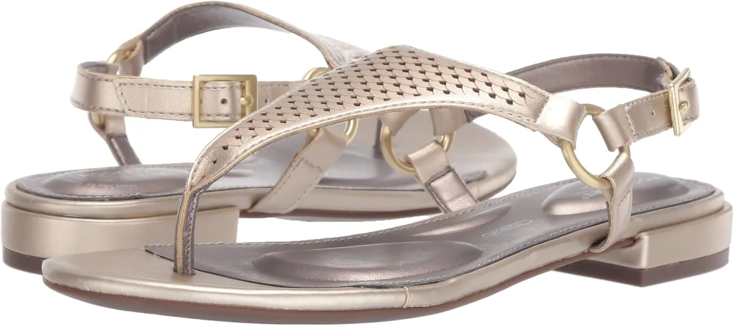 Rockport Women's Total Motion Zosia Thong Flat Sandal
