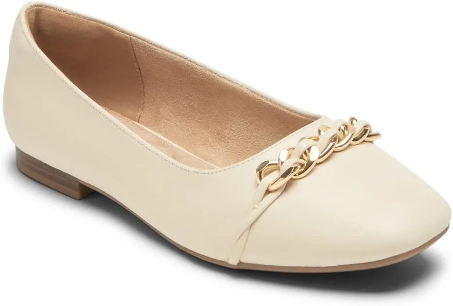 Rockport Women's Zoie Chain Ballet Flat