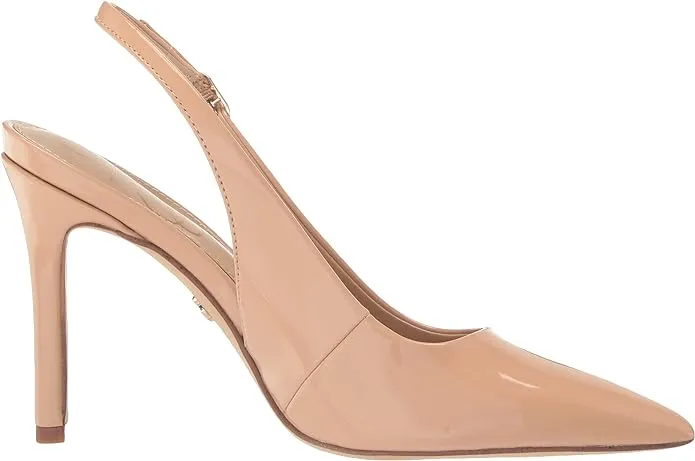 Sam Beige Edelman Sling Toe Pointed Pumps Blush Sale-priced Hazel Stiletto Heeled Competitive Dress