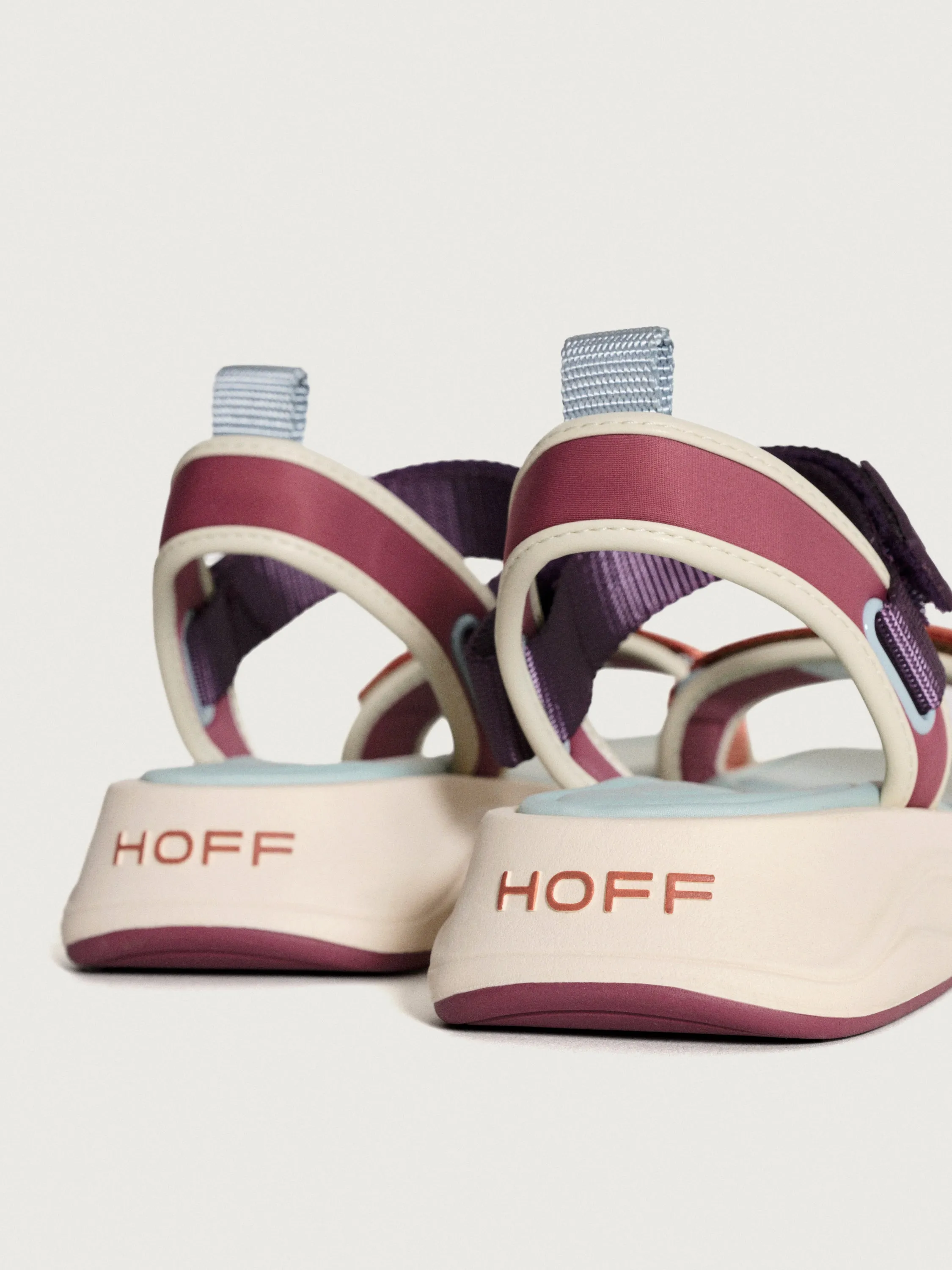 SANDAL VENICE AUBERGINE